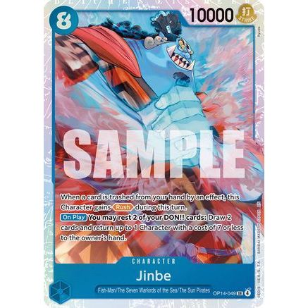 Jinbe - OP14-049 (OP14-049) - The Azure Sea's Seven Foil