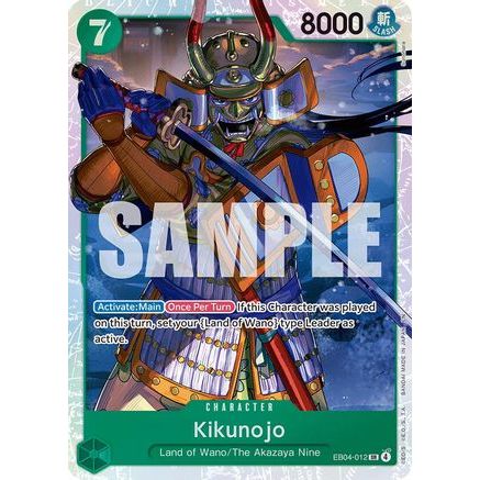 Kikunojo - EB04-012 (EB04-012) - The Azure Sea's Seven Foil