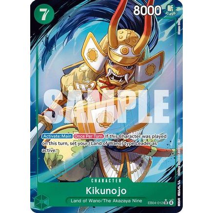 Kikunojo - EB04-012 (Alternate Art) (EB04-012) - The Azure Sea's Seven Foil