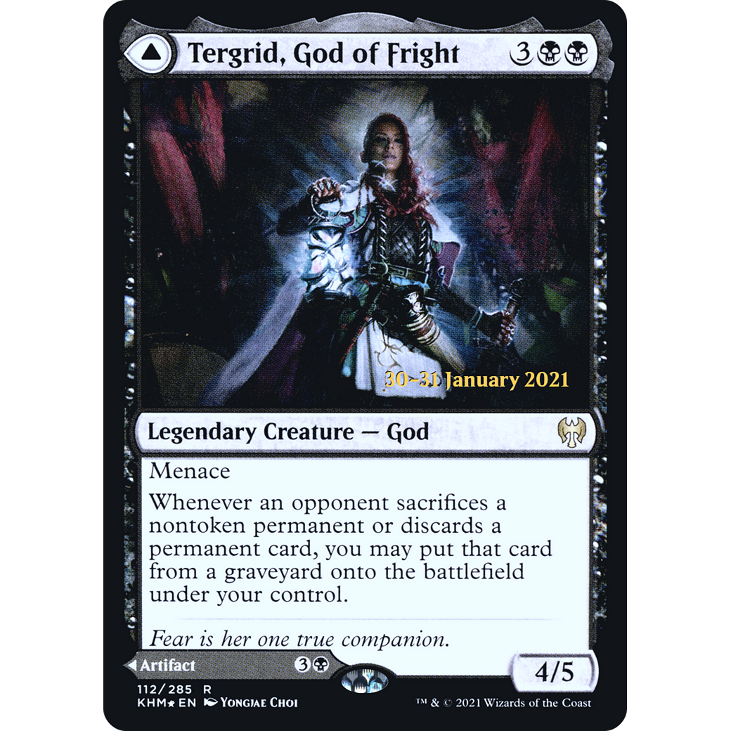 Tergrid, God of Fright (PRE-112) - Kaldheim Promos Foil