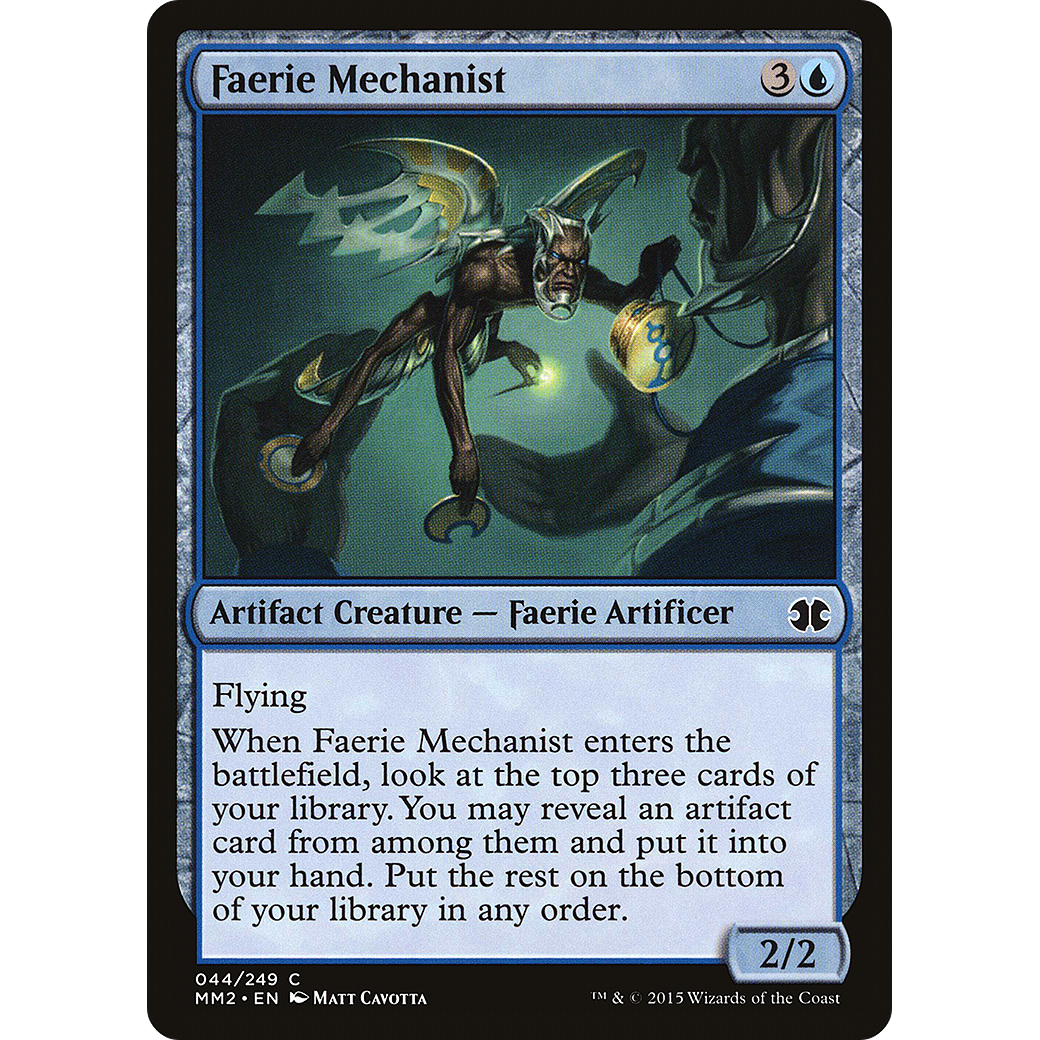 Faerie Mechanist (MM2-044) - Modern Masters 2015