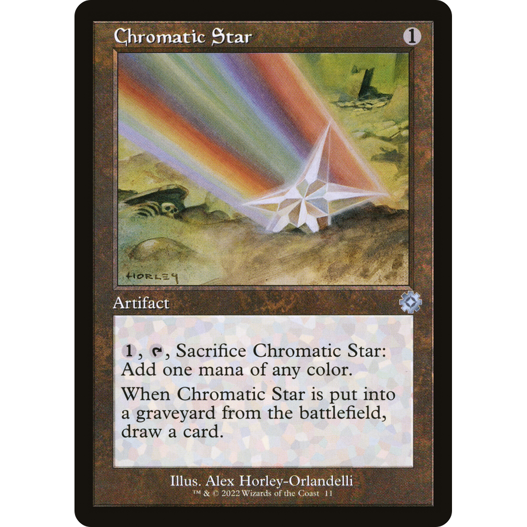 Chromatic Star (BRR-011) - The Brothers' War Retro Artifacts Foil