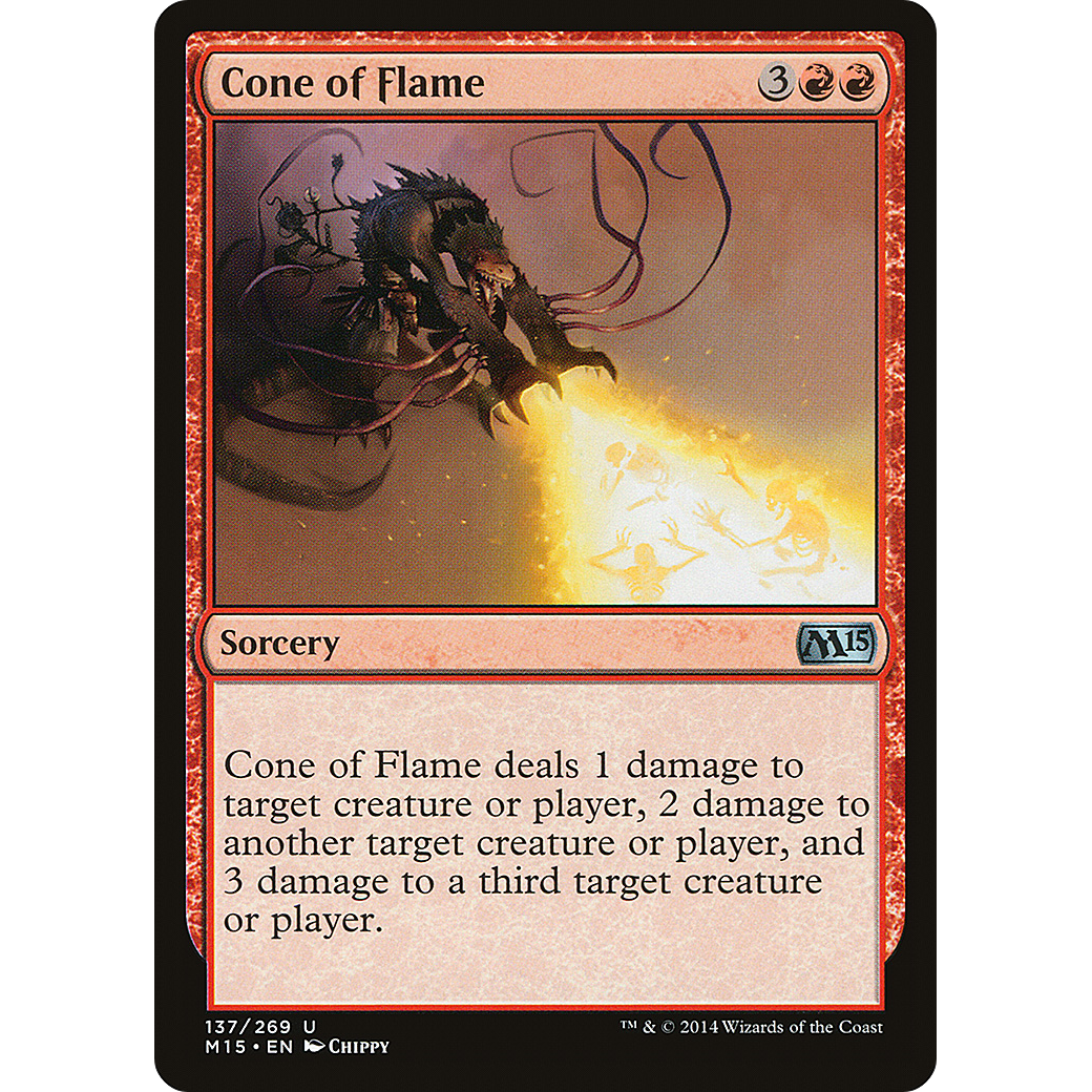 Cone of Flame (M15-137) - Magic 2015 Foil