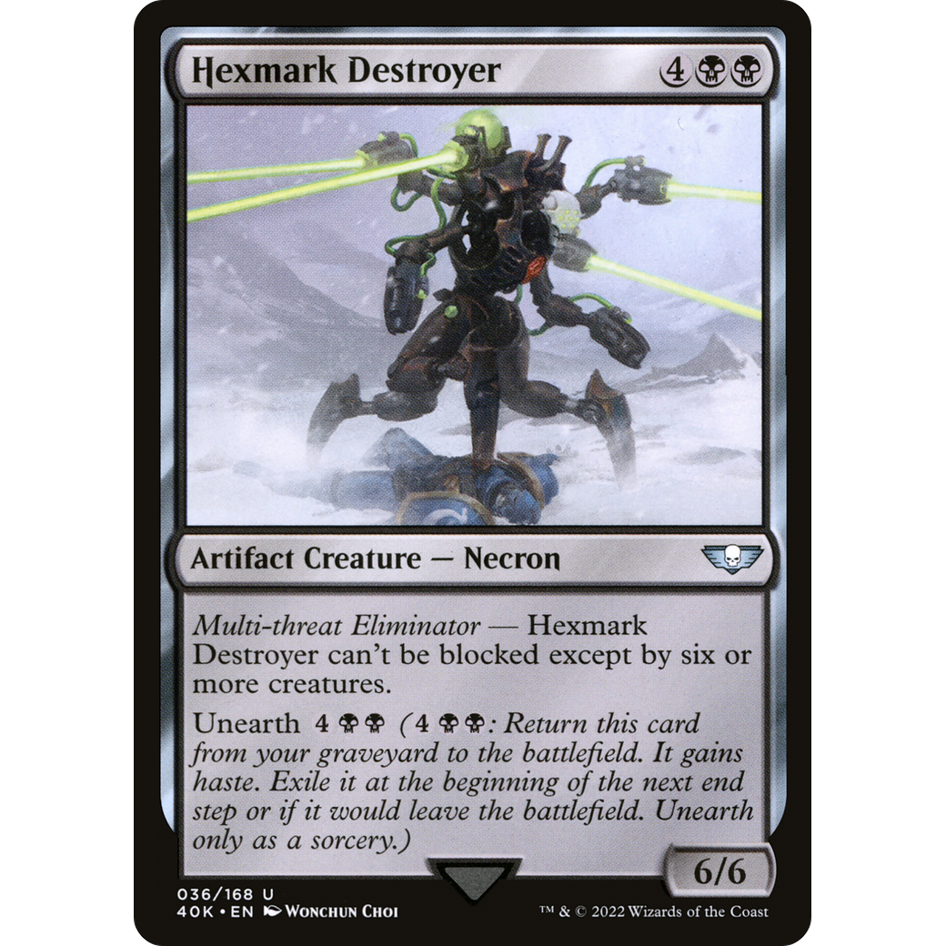 Hexmark Destroyer (40K-036) - Warhammer 40,000 Commander