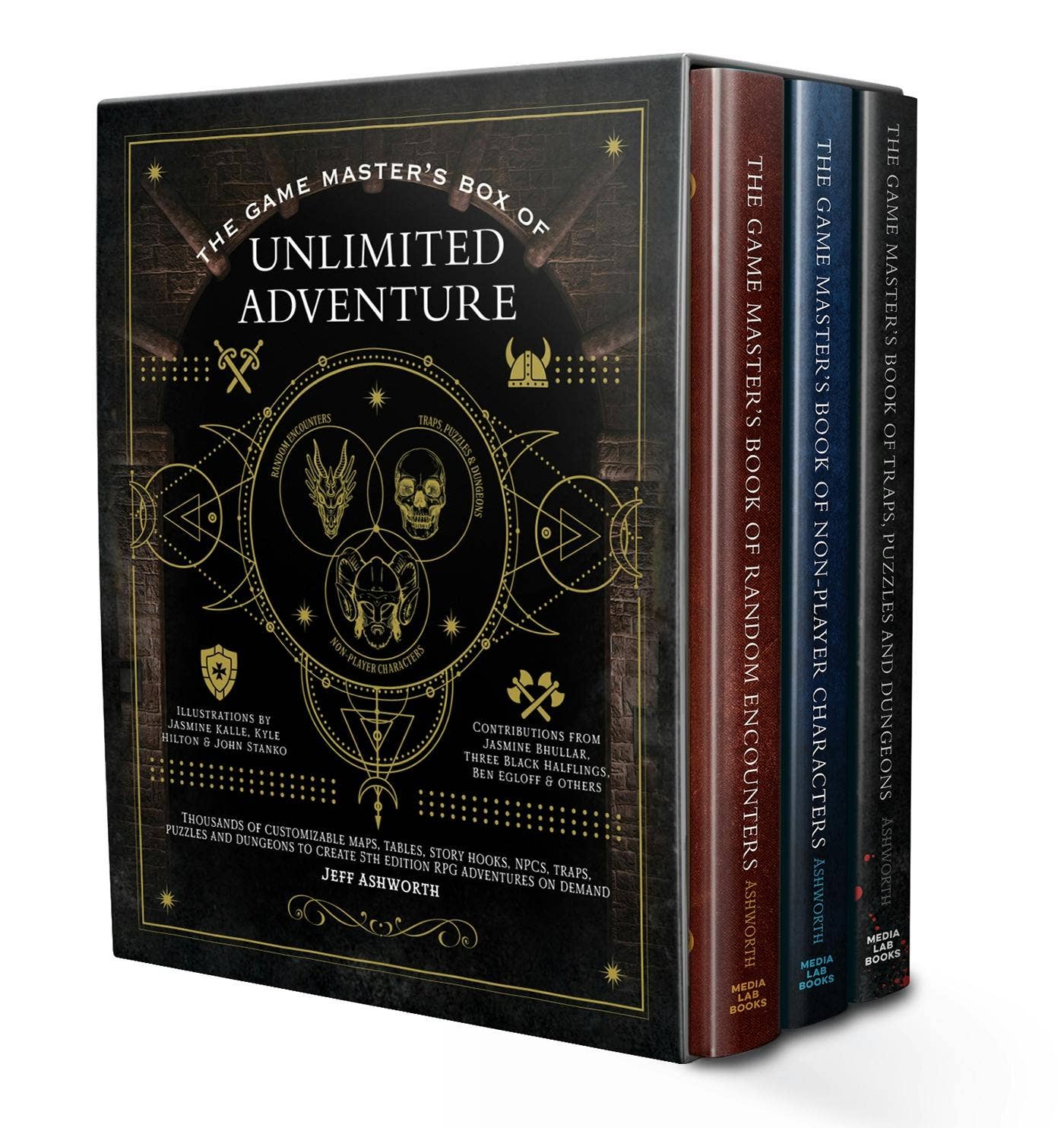 Game Master's Box Unlimited 5th Edition Rpg Adventure Kit