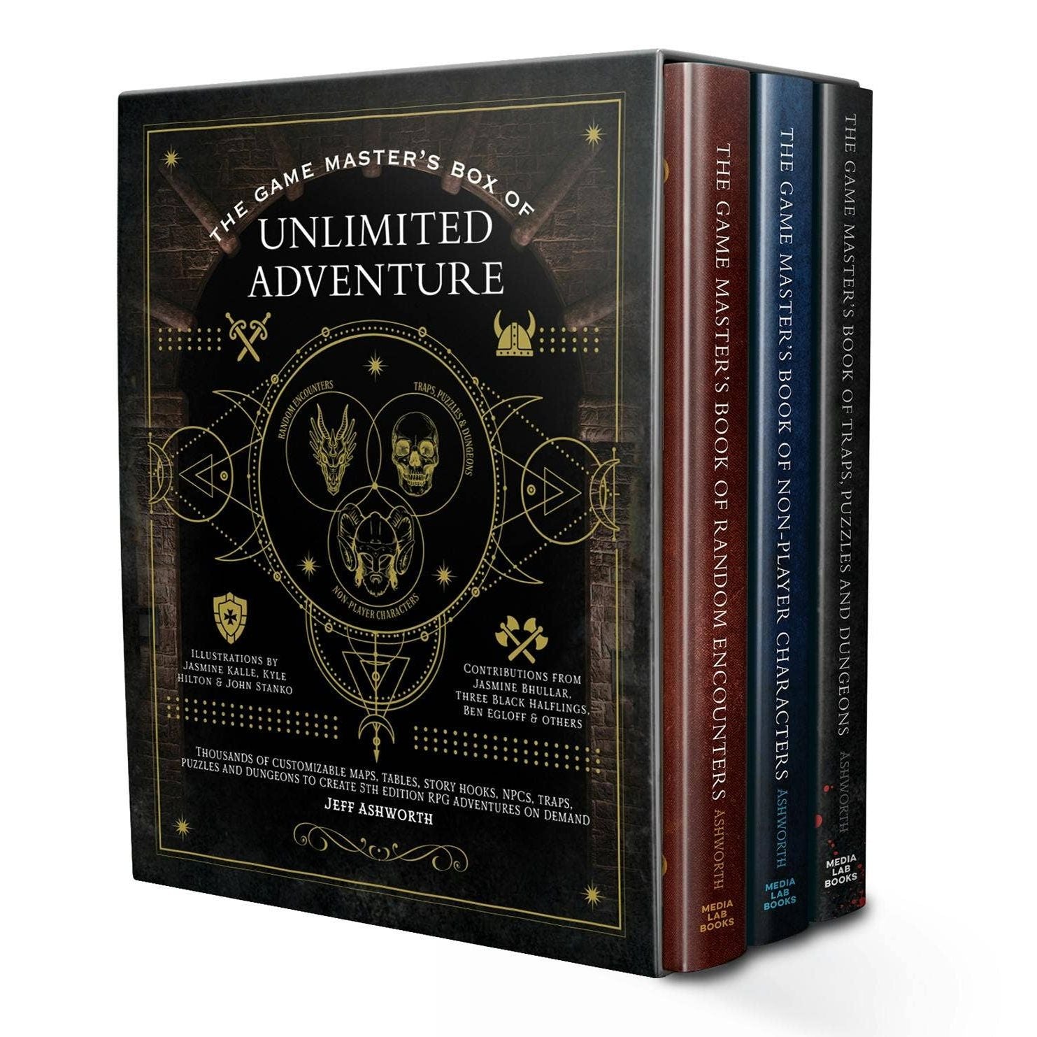 Game Master's Box Unlimited 5th Edition Rpg Adventure Kit
