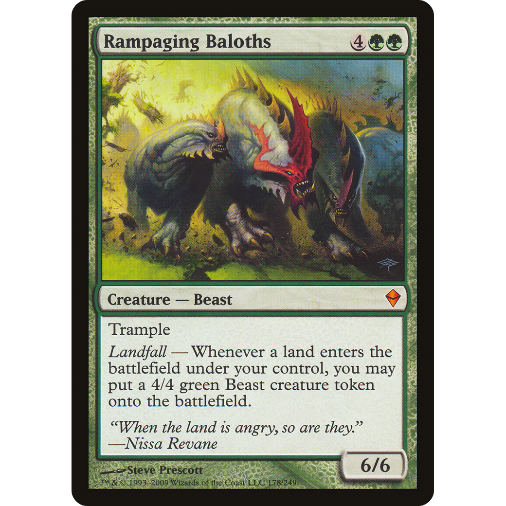 Rampaging Baloths (ZEN-178) - Zendikar