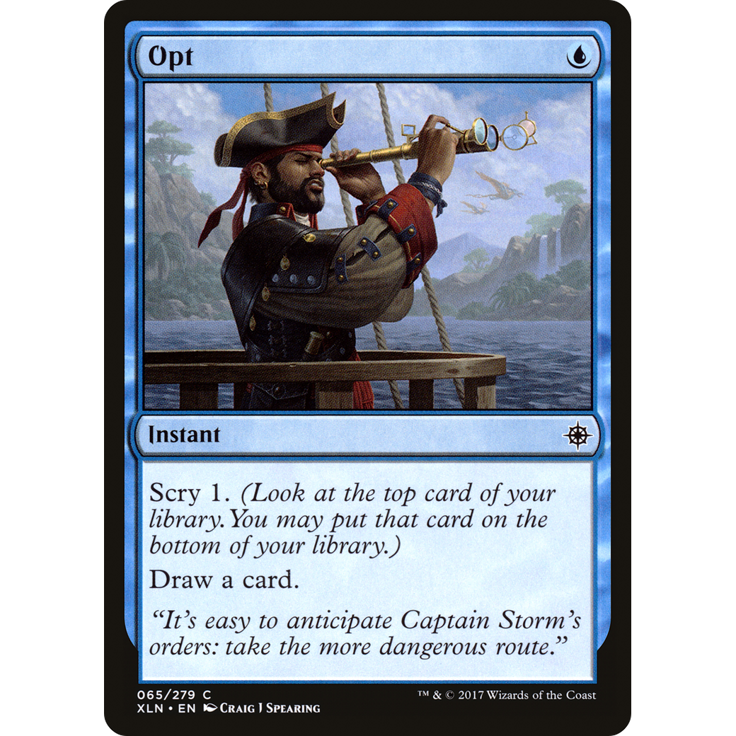 Opt (XLN-065) - Ixalan Foil