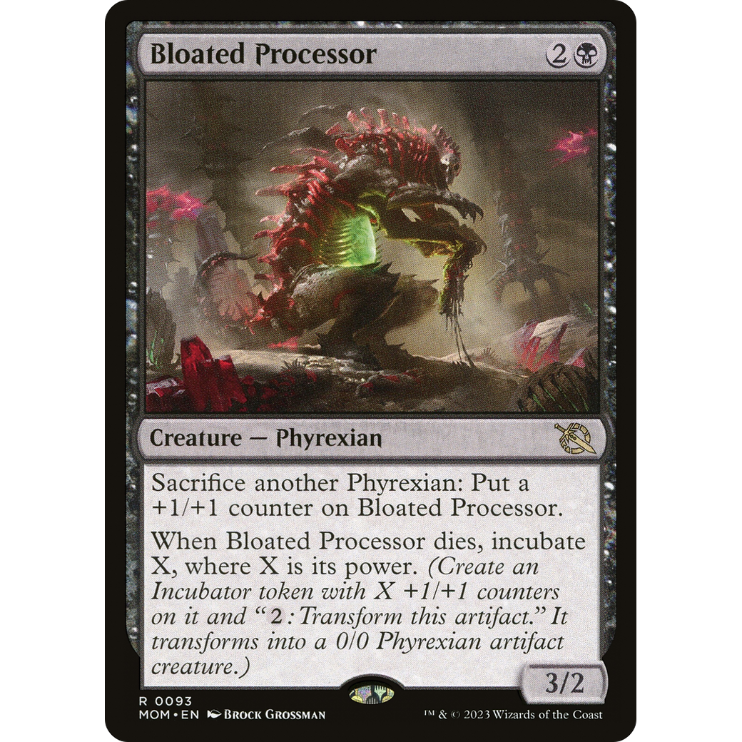 Bloated Processor (MOM-093) - March of the Machine Foil