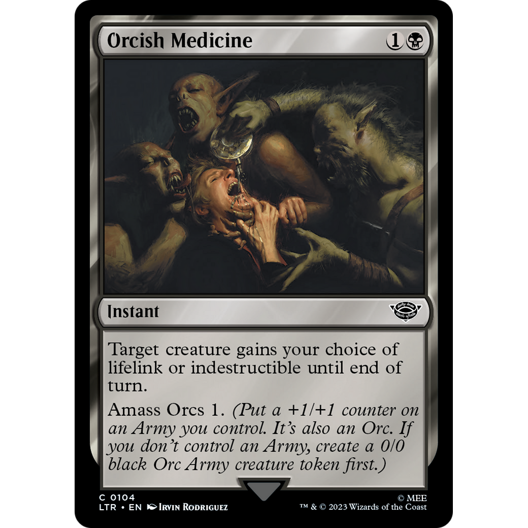 Orcish Medicine (LTR-104) - The Lord of the Rings: Tales of Middle-earth