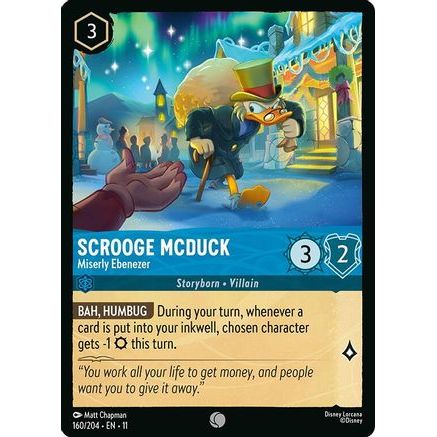 Scrooge McDuck - Miserly Ebenezer (160/204) - Winterspell