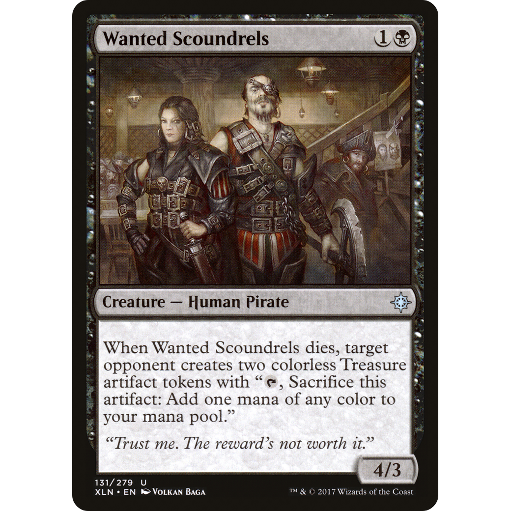 Wanted Scoundrels (XLN-131) - Ixalan Foil