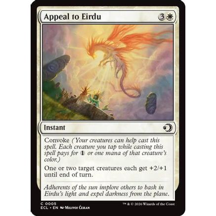 Appeal to Eirdu (ECL-005) - Lorwyn Eclipsed