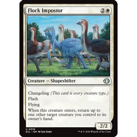 Flock Impostor (ECL-016) - Lorwyn Eclipsed