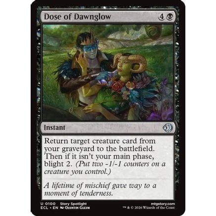 Dose of Dawnglow (ECL-100) - Lorwyn Eclipsed