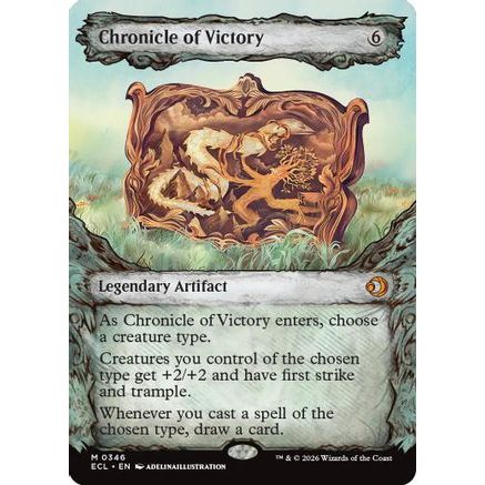 Chronicle of Victory (Showcase) (ECL-346) - Lorwyn Eclipsed Foil
