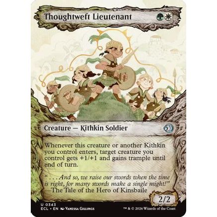 Thoughtweft Lieutenant (Showcase) (ECL-343) - Lorwyn Eclipsed Foil