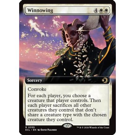 Winnowing (Extended Art) (ECL-355) - Lorwyn Eclipsed Foil