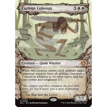 Curious Colossus (Showcase) (ECL-298) - Lorwyn Eclipsed