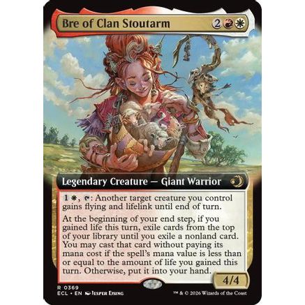Bre of Clan Stoutarm (Extended Art) (ECL-369) - Lorwyn Eclipsed