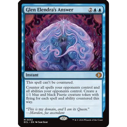 Glen Elendra's Answer (ECL-052) - Lorwyn Eclipsed Foil