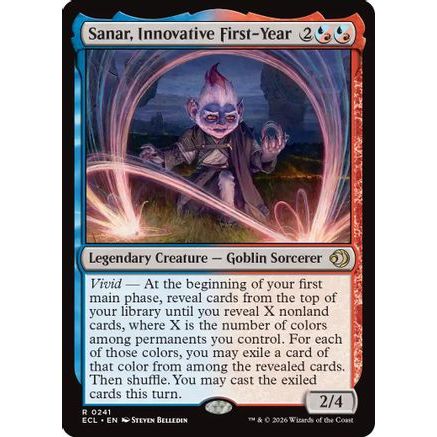 Sanar, Innovative First-Year (ECL-241) - Lorwyn Eclipsed Foil