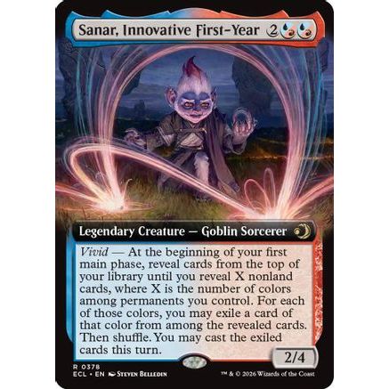 Sanar, Innovative First-Year (Extended Art) (ECL-378) - Lorwyn Eclipsed