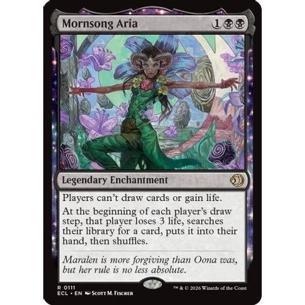 Mornsong Aria (ECL-111) - Lorwyn Eclipsed
