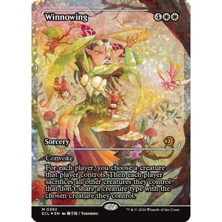 Winnowing (Showcase) (Fracture Foil) (ECL-392) - Lorwyn Eclipsed Foil