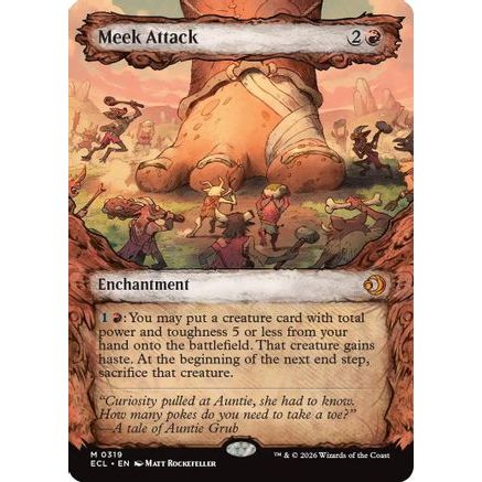 Meek Attack (0319) (Showcase) (ECL-319) - Lorwyn Eclipsed Foil