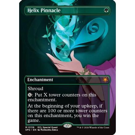 Helix Pinnacle (Borderless) (SPG-139) - Special Guests Foil