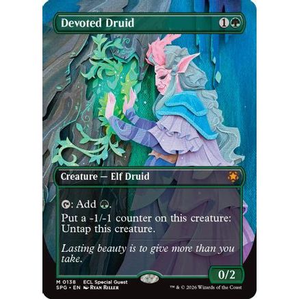 Devoted Druid (Borderless) (SPG-138) - Special Guests