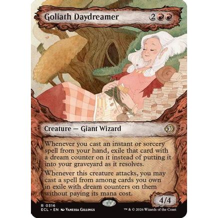 Goliath Daydreamer (Showcase) (ECL-316) - Lorwyn Eclipsed Foil