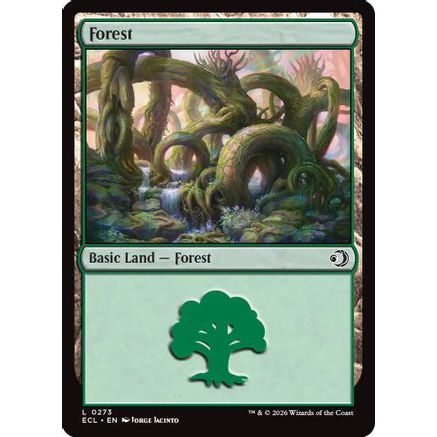 Forest (0273) (ECL-273) - Lorwyn Eclipsed