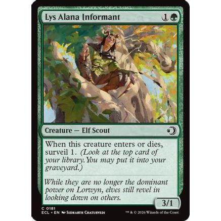 Lys Alana Informant (ECL-181) - Lorwyn Eclipsed