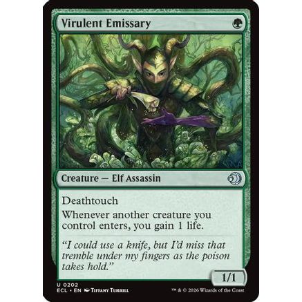 Virulent Emissary (ECL-202) - Lorwyn Eclipsed
