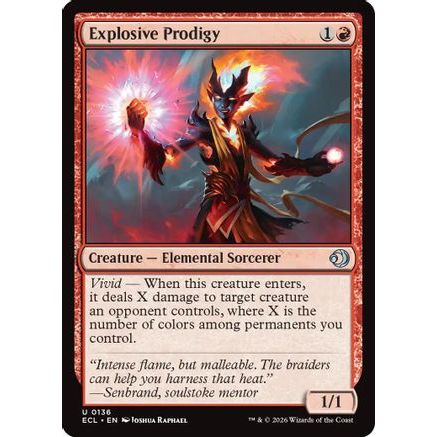 Explosive Prodigy (ECL-136) - Lorwyn Eclipsed