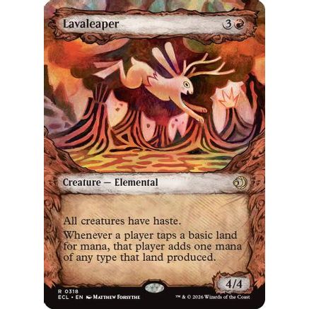 Lavaleaper (Showcase) (ECL-318) - Lorwyn Eclipsed Foil