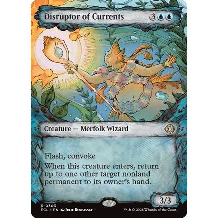 Disruptor of Currents (Showcase) (ECL-303) - Lorwyn Eclipsed Foil