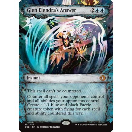 Glen Elendra's Answer (Showcase) (ECL-306) - Lorwyn Eclipsed Foil