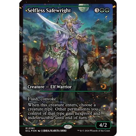 Selfless Safewright (Showcase) (ECL-391) - Lorwyn Eclipsed Foil