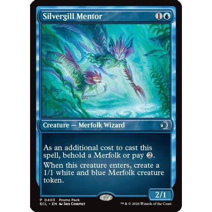 Silvergill Mentor (PPECL-403) - Promo Pack: Lorwyn Eclipsed
