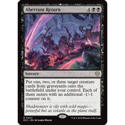Aberrant Return (ECC-007) - Commander: Lorwyn Eclipsed
