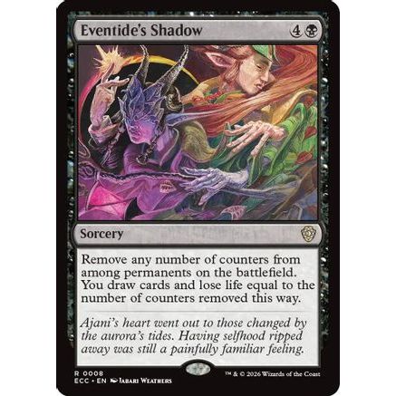 Eventide's Shadow (ECC-008) - Commander: Lorwyn Eclipsed