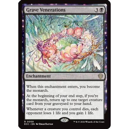Grave Venerations (ECC-009) - Commander: Lorwyn Eclipsed