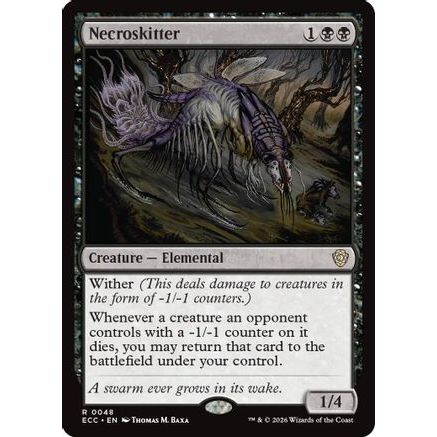 Necroskitter (ECC-048) - Commander: Lorwyn Eclipsed