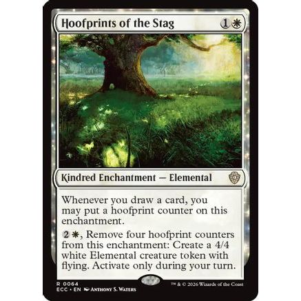 Hoofprints of the Stag (ECC-064) - Commander: Lorwyn Eclipsed