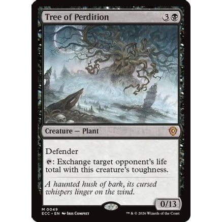 Tree of Perdition (ECC-049) - Commander: Lorwyn Eclipsed