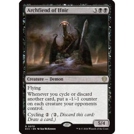 Archfiend of Ifnir (ECC-070) - Commander: Lorwyn Eclipsed