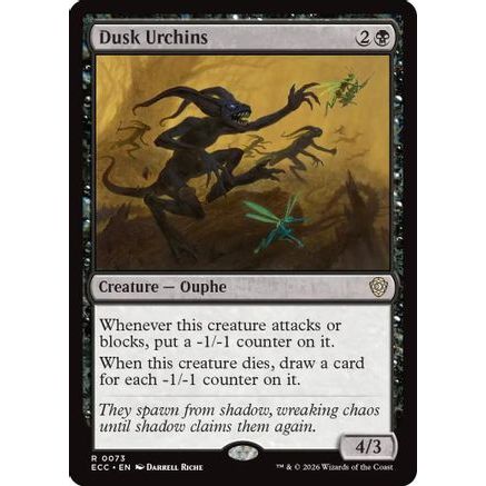 Dusk Urchins (ECC-073) - Commander: Lorwyn Eclipsed